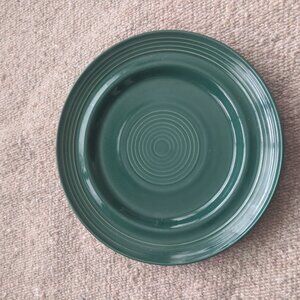 7.75" Winsome China Dark Hunter Green Salad Appetizer Dessert Bread Plate